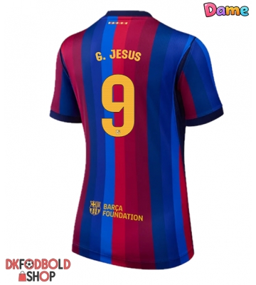 Barcelona Gabriel Jesus #9 Hjemmebanetrøje Dame 2026-27 Kort ærmer Barcelona Gabriel Jesus #9 Hjemmebanetrøje Dame 2026-27 Kort ærmer
